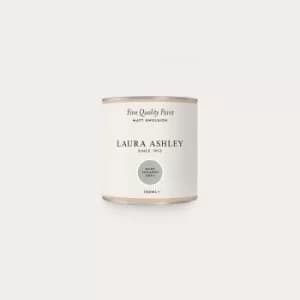 Laura Ashley Matt Emulsion Paint Dark Sugared Grey Tester 100ml