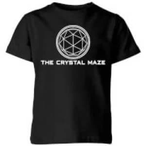 Crystal Maze Logo Kids T-Shirt - Black - 11-12 Years