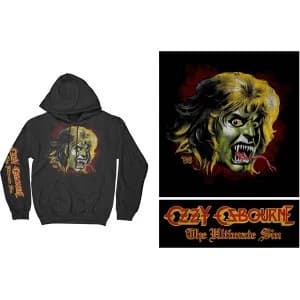 Ozzy Osbourne - Ozzy Demon Unisex Large Hoodie - Black