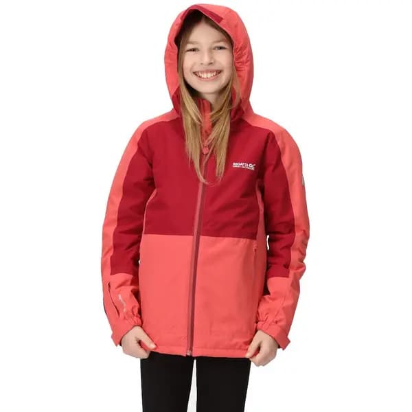 Regatta Girls Beamz III Waterproof Breathable Jacket 14-15 Years - Chest 86-89cm (Height 164-170cm)