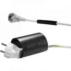 Heatshrink adhesive Black 19mm Shrinkage61 HellermannTyton 321 30000 HA67 19032 PEX BK 1 m