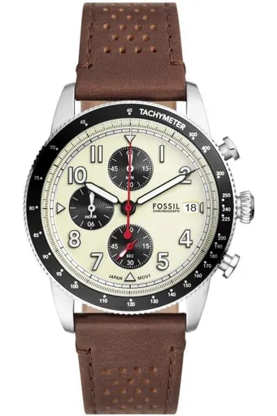 Fossil Gents Sport Tourer Chronograph Brown LiteHide