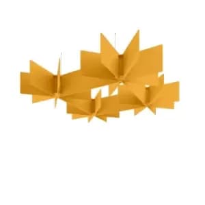 Social Spaces Piano Scales Acoustic Suspended Ceiling Raft in Silver Grey 1750 x