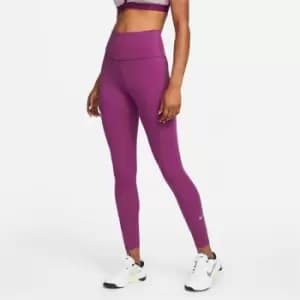Nike One Dri-FIT Womens High-Rise Leggings - Purple