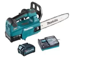 Makita UC003GD202 40V 2x2.5Ah 300mm XGT BL Chainsaw Kit