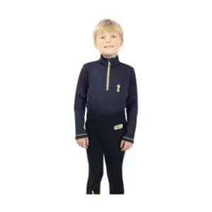 Little Knight Boys Lancelot Top (3-4 Years) (Navy/Yellow)