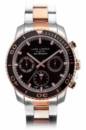 Mens Lars Larsen Sea Navigator Watch 134SBSR