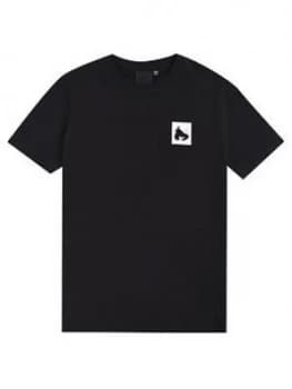 Money Money Boys Short Sleeve Block Ape T-Shirt, Black, Size 7-8 Years