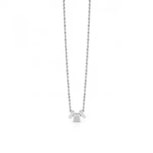 Ladies Guess G Colors Silver Necklace