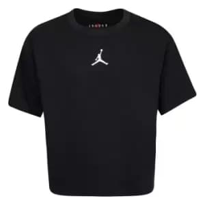 Air Jordan Jordan Jumpman Cropped T-Shirt Junior Girls - Black