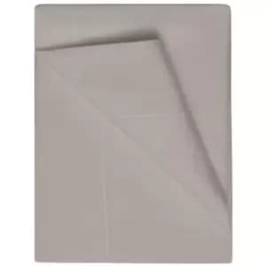 Belledorm 400 Thread Count Egyptian Cotton Flat Sheet (Kingsize) (Pewter) - Pewter