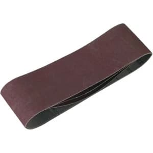 Wickes Fine Belt Sander Sheets 75x533mm PK3