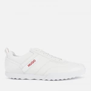Hugo Boss Matrix Nappa Trainers White 100 Men