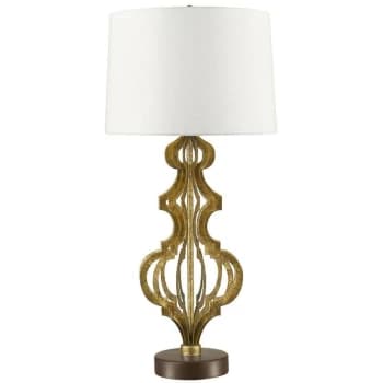 Elstead Octavia - 1 Light Table Lamp Gold, E27
