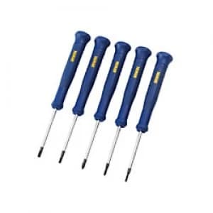 Irwin Precision Screwdriver SL/PH 5 Piece Set