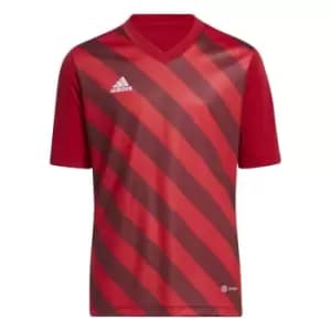 adidas ENT22 Graphic T Shirt Juniors - Red