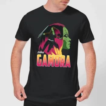 Avengers Gamora Mens T-Shirt - Black - 3XL - Black