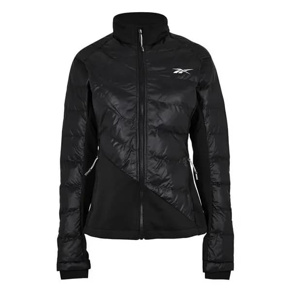 Reebok Thermowarm+graphene Hybrid Jacket - Black Size S, Women