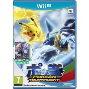 Pokken Tournament Shadow Mewtwo Amiibo Card Wii U Game