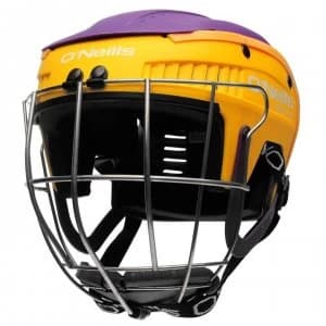 ONeills Wexford Hurling Helmet - Purple/Amber