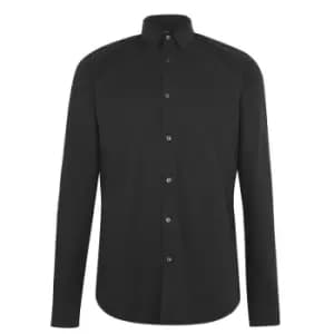 Boss Eliott Polka Dot Shirt - Black