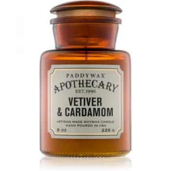 Paddywax Apothecary Vetiver Cardamom Scented Candle 226g