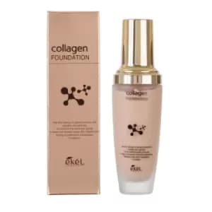 Ekel Collagen Foundation 21 Light Beige