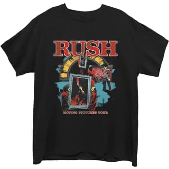 Rush - Moving Pictures Unisex Large T-Shirt - Black