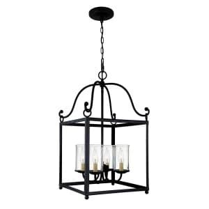 4 Light Ceiling Pendant Iron, E14