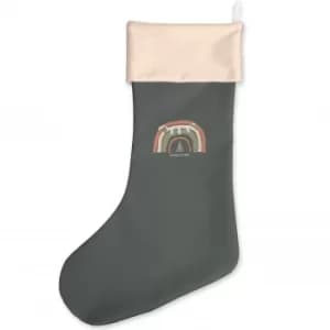 Christmas Rainbow Pastel Christmas Stocking
