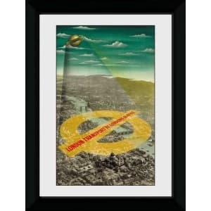 Transport For London At Londons Service Framed Collector Print
