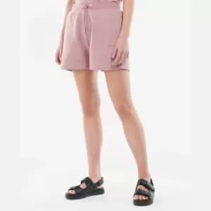 Barbour International Chequer Cotton-Blend Jersey Shorts - UK 12