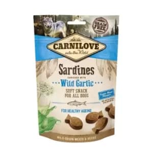Carnilove Sardines with Wild Garlic Semi Moist Dog Treats 200g