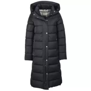 Barbour Womens Zenia Quilted Jacket Black/Mono Tartan 12