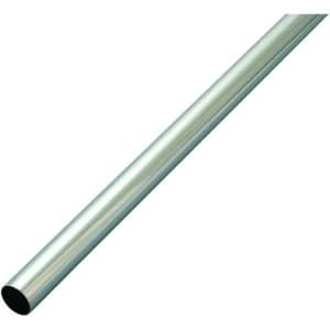 Wickes Interior Multi Rail Tube - 19mm x 1.82m Chrome