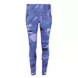 Tri Dri Womens/Ladies Performance Aurora Leggings (XL) (Blue)