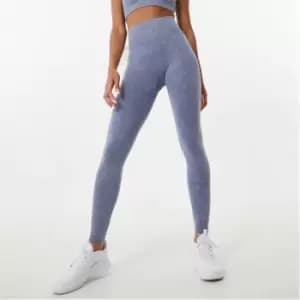 Everlast Seamless Acid Wash Leggings Womens - Blue