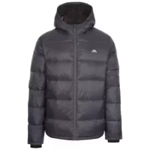 Trespass Mens Heyward Padded Jacket (L) (Dark Grey)