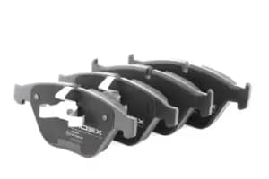 RIDEX Brake pad set Front Axle 402B0253 Brake pads,Brake pad set, disc brake BMW,3 Touring (E91),3 Limousine (E90),3 Coupe (E92)