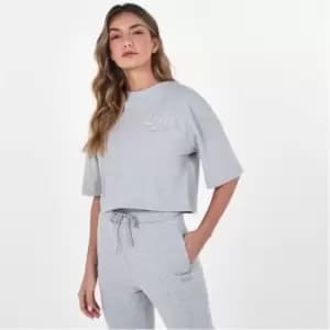 Everlast Laurel Crop T-Shirt - Grey