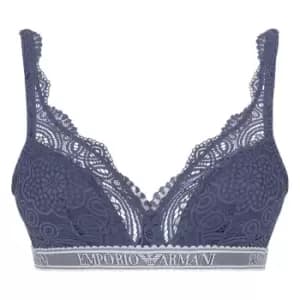 Emporio Armani Padded Bra - Blue