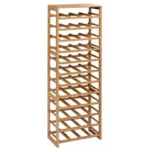 5Five 48 Bottle Modular Bamboo Wine Rack