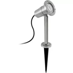 Nema - 1 Light Outdoor Spike Light Stainless Steel IP44, GU10 - Eglo