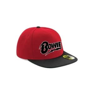 David Bowie - Logo Snapback - Red
