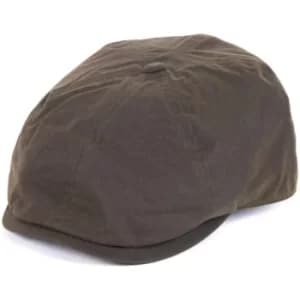 Barbour Mens Portland Bakerboy Cap Olive Large