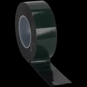 Sealey Double Sided Adhesive Foam Tape Black 50mm 10m