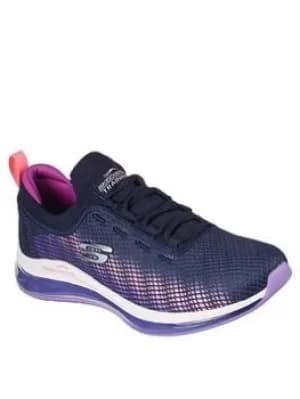 Skechers Skech-air Element 2.0 Vivid Blush Trainers, Navy, Size 5, Women