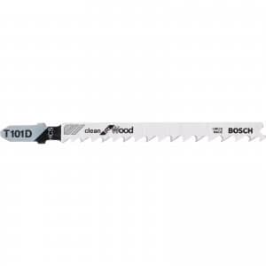 Bosch T101 D Wood Cutting Jigsaw Blades Pack of 25