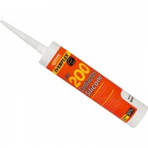 Everbuild Contractors Silicone Sealant Black 295ml