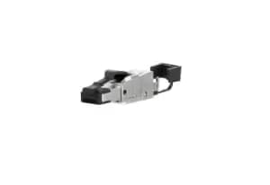 METZ CONNECT 130E405032-E wire connector RJ-45 Black, Silver
